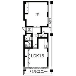 リエス千代田【8階】の間取り