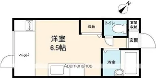 DERA2【305号室】の間取り