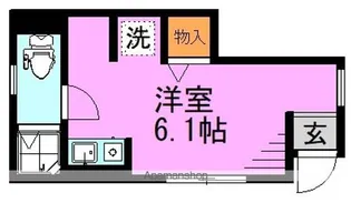 キャスティア【1階】の間取り
