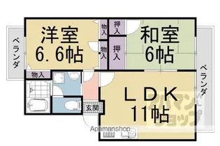 フェニックス・ヴィラI・II【202号室】の間取り