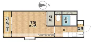 サンセゾンノーブル【2階】の間取り