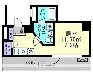 アルファレガロ古新町【5階】の間取り