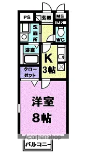 フレ-シュ西春【2階】の間取り