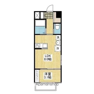 RENOTTA IZUMIKITA【413.号室】の間取り