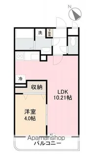 クローリスYUME【2階】の間取り