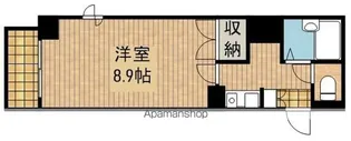 エルム元城【4階】の間取り