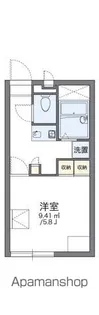 レオパレス成美【2階】の間取り