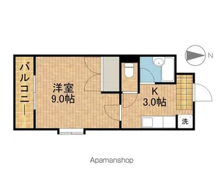 パルクレールⅡ【1階】の間取り