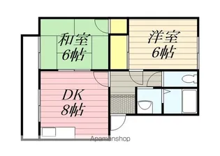 フローラル椿【1階】の間取り