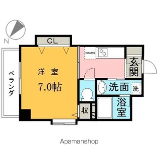 プロビデンス栄南【8階】の間取り