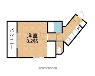 ローレル富町【3階】の間取り