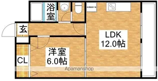 サンフラッツ新大阪本館【7階】の間取り