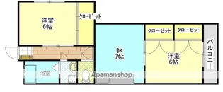 ボストンコーポ【3階】の間取り