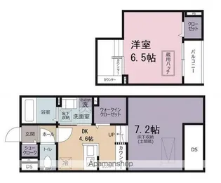 メゾン ド リーヴ【1階】の間取り
