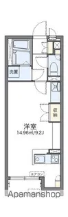 レオネクスト輝【1階】の間取り