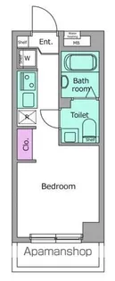 スタイリオフィット新綱島【3階】の間取り
