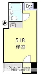 シャルマン文京千駄木【5階】の間取り
