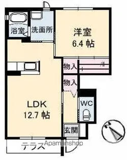 Sin Ⅲ棟【1階】の間取り