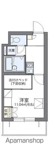 レオパレスシェル都Ⅲ【1階】の間取り
