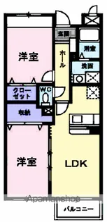 ヴィアーレ・Ⅰ【2階】の間取り