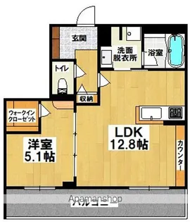 ShaMaisonAverla【2階】の間取り