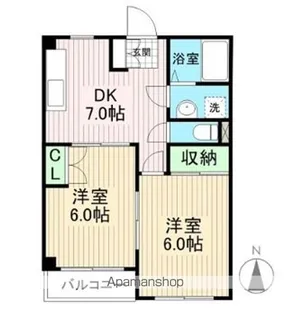 木原ビル【2階】の間取り