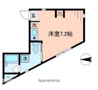 桜華楼【2階】の間取り