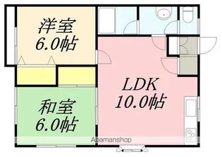 コーポチェリー【103号室】の間取り