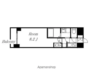 SーRESIDENCE熱田【12階】の間取り
