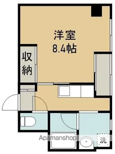 ファミールかんの【4階】の間取り