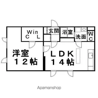 PENTHOUSE【3階】の間取り