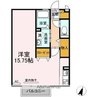 エレガンス19【2階】の間取り