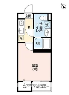 メゾン・ド 新検見川【2階】の間取り