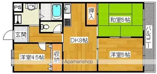 ラ・ルミエール【305号室】の間取り