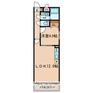 PREMIERE【401号室号室】の間取り