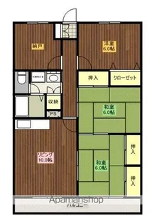 ルミエール吉村【2階】の間取り