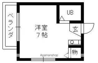 アールズコート喜多山【1階】の間取り