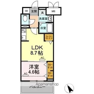 シトラスガーデン【4階】の間取り