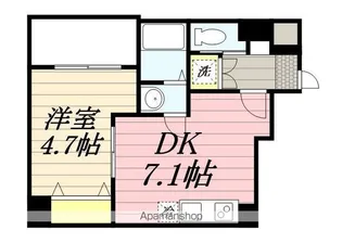 チェリーブロッサム【5階】の間取り