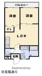 第6センチュリーハイム【2階】の間取り