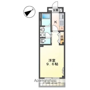 サンプレス五才美【2階】の間取り