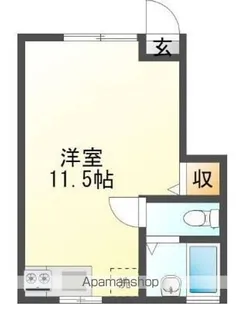 CROWN TAKA【1階】の間取り