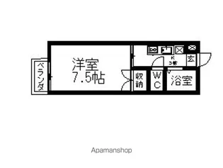 ハイツ昴(すばる)【2階】の間取り