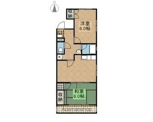みなみ館【3階】の間取り