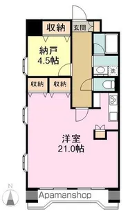 テーアイ二日町ビル【3階】の間取り