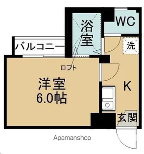 ベルトピア木町【403号室】の間取り