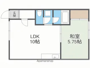 KDハイツ5【101号室】の間取り