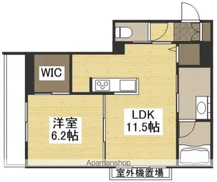 シャーメゾン・グラン七日市【2階】の間取り
