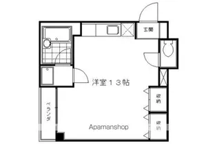 プラザ晴明館【502号室】の間取り