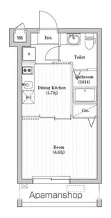 アーバンパーク六町【1階】の間取り